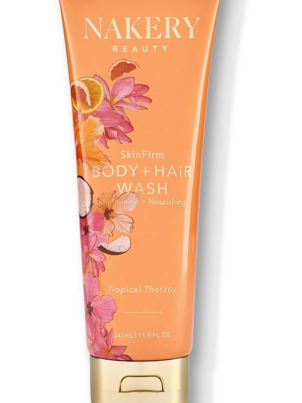 Nakery SkinFirm Body Wash - Tropical Therapy (Orange)